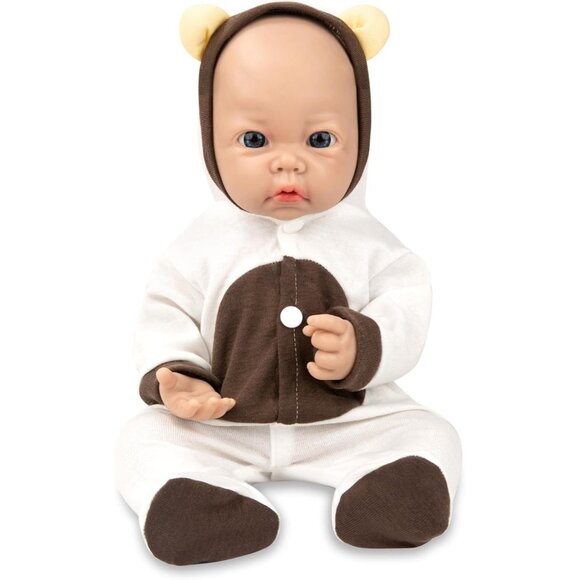 🆕17 inch Full Body Silicone Baby Dolls Girl for Kids Toddlers Reborn Baby Doll - Picture 3 of 8